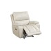 Cicero Leather Power Reclining Chair - Cream